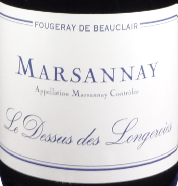 Fougeray de Beauclair Marsannay "Le Dessus des Longeroies" 2012